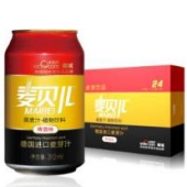 限地区：MAIBEI 麦贝儿 啤酒味 黑麦汁植物饮料 310ml*24罐