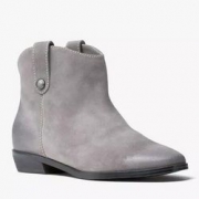 大码福利！MICHAEL Michael Kors Ashton 女士真皮短靴