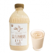 雪原  蒙古熟酸奶 风味酸乳 1kg *7件