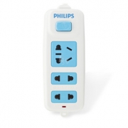 Philips飞利浦 3位总控一体芯插座1.8m