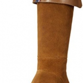 大码福利： TOMMY HILFIGER Gianna Western 女士高筒靴