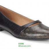 限35码，ECCO 爱步 阿琪塔真皮休闲女鞋 $56.1 到手￥455