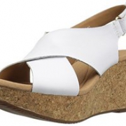 Clarks 其乐 女士真皮凉鞋