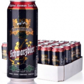WAIDMANNS BRAU 猎人 黑啤酒 500ml*24罐*2件