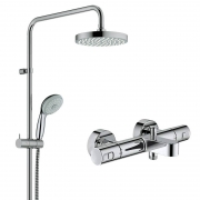 高仪（GROHE ）   恒温38°龙头花洒淋浴套装 200MM大顶喷
