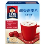 桂格 QUAKER 醇香燕麦片 红枣高铁味 540g 不含反式脂肪酸