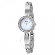 Bulova 宝路华 98X107 水晶珍珠母贝女士手表