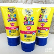 补货，Banana Boat 香蕉船 儿童温和无泪广谱防晒乳59ml*3 prime会员免费直邮到手￥69.57