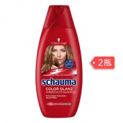 防晒锁色# 施华蔻 女士染后护色洗发水 400ml*2瓶