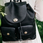 COACH 蔻驰 女士真皮双肩包 3.5折$174.99 到手￥1345 国内￥4950