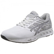 ASICS 亚瑟士 男路跑鞋 男 跑步鞋fuzeX  T639Q-0193 白色/银色/黑色 42.5