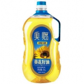 欧洲进口原料 美临 一级葵花籽油 家庭装 5L*3+凑单品