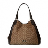 Coach Refined Pebbled Leather Edie 女士单肩包