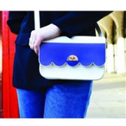 THE CAMBRIDGE SATCHEL 女士真皮单肩云朵包