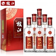 枝江 鸿缘 42° 浓香型 500ml*6瓶 整箱装*2箱