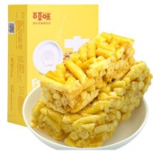 广东福利：百草味 沙琪玛糕点 牛奶烤芙条 220g/盒