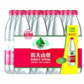 农夫山泉 饮用天然水 塑膜量贩装550ml*12瓶