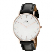 Daniel Wellington DW女款玫瑰金色石英腕表