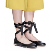 17年新款，Sam Edelman 女士小羊皮绑带平底鞋 Prime会员免费直邮到手￥470