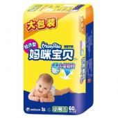 妈咪宝贝 均吸干爽纸尿裤 小号S60片