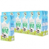 比利时进口 优鲜牧场 脱脂牛奶 1L*12盒