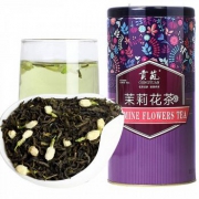 贡苑 茶叶 花草茶 浓香茉莉花茶罐装 250g/罐