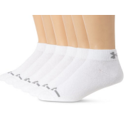UNDER ARMOUR  男士低帮棉袜 M码 6双装