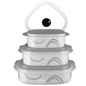 CORELLE 美国康宁 储存盒6件套 PRIME会员凑单免费直邮到手￥120
