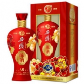 西凤 陈酒A8 52度 单瓶装白酒 500ml
