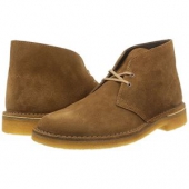 其乐 Clarks Originals系列 男士复古款沙漠靴 一代生胶底 羊皮鞋面