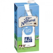 So Natural 全脂UHT牛奶 1L*12盒*3件