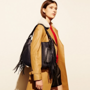 蔻驰（COACH）  Fringe Coach Nomad 女士真皮流苏单肩包