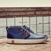 天木兰（timberland） Amherst Chukka 男士帆布休闲短靴 时尚百搭