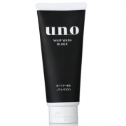 吾诺（UNO） 男士洗面奶 130g 黑色控油款