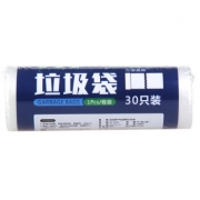 【京东超市】中号45*55CM 加厚垃圾袋30只装 *4件