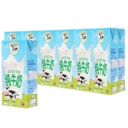 优鲜牧场 脱脂牛奶 1L*12盒  比利时进口