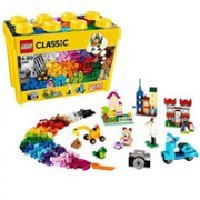 亚马逊销量第一：LEGO乐高CLASSIC 基础系列创意拼砌桶儿童积木玩具10698