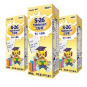 惠氏 S-26艾智萌进口儿童奶 200ml*3盒
