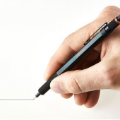 红环（rotring） 500 自动铅笔 黑色HB 0.7mm 使用轻便