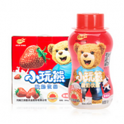 三剑客 小玩熊酸奶饮品 200g*16瓶*3箱+伊利果粒酸奶