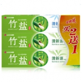 LG竹盐 清新源牙膏 110g*3支