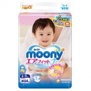 MOONY 尤妮佳 婴儿纸尿裤 中号 64片