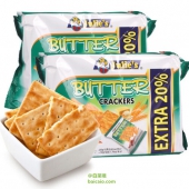 马来西亚进口，Julie's 茱蒂丝 奶油苏打饼干 （250克+赠50克）×8袋 ￥62（￥112-50）