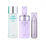 ALBION澳尔滨 入门保湿套装：健康水110ml+活润保湿渗透乳110g+滋养精华液40m