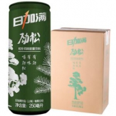 日加满 劲松松针风味能量饮料250ml*24罐 整箱