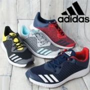 2017年春夏新品：Adidas 阿迪达斯 FortaRun K CDD69 大童运动鞋 4色