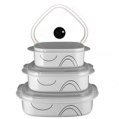 CORELLE 美国康宁 储存盒6件套