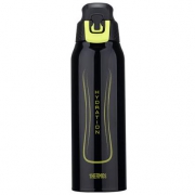 膳魔师（THERMOS）真空不锈钢保温杯 FFZ-1001F(BKY)黑黄 1000ml