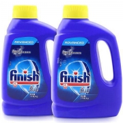 Finish 亮碟 洗碗机 专用洗涤粉剂 1000g*4件+威猛先生消毒液500g*4件