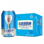 限地区：宜养 乳酸菌奶啤风味饮品 300ml*6罐/箱
